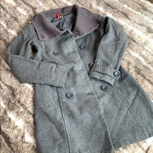 H&M grey overcoat